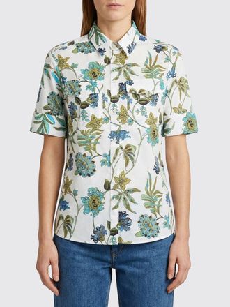 Fay Camicia Fay in cotone con stampa floreale