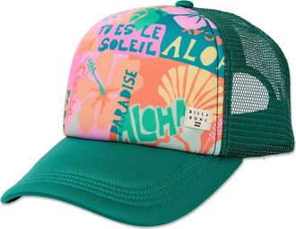 Billabong Coastal Trucker Baseball Cap in Deep Lagoon Multi at Nordstrom