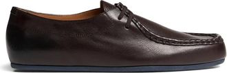 Jil Sander Hood Veterschoenen - Heren - Veterschoenen - Bruin - 41 EU - Schoenen