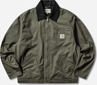 Carhartt Work in Progress Men s OG Detroit Jacket Leaf (Rinsed)