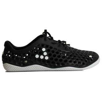 Vivobarefoot Ultra III Synthetic Womens Lace Up Trainers - Obsidian - Size:UK 7