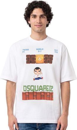 Dsquared2 White Crew Neck T-Shirt