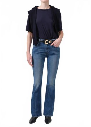 Citizens Of Humanity Lilah High Rise Bootcut Jeans In Abalone