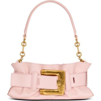 Balmain Mini Anthem bag in smooth leather in Pink at Nordstrom