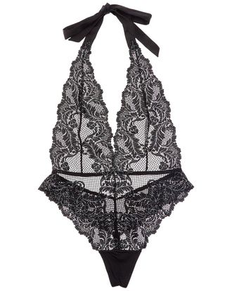 Le Mystere Lace Allure Halter Bodysuit