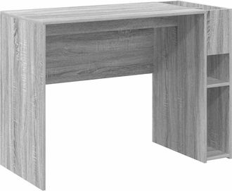 vidaXL Escritorio Gris Sonoma Madera De Ingenier&iacute;a 109 X 50 X 78 Cm Vidaxl