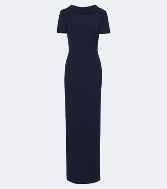 Roland Mouret Cr&ecirc;pe gown
