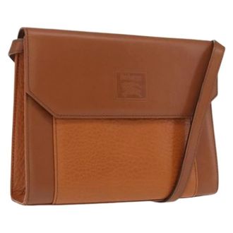 Burberry Pre-owned Cross Body Bags, female, Brown, Size: ONE SIZE Pre-owned Vintage Shoulder Bag