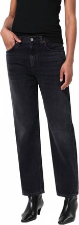 A Gold E Valen Mid Rise Straight Jean In Hitch