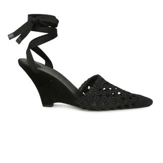 Jacquemus Wedges, female, Black, Size: 11 US The High Espadrilles