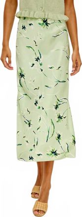 Rails Anya Midi Skirt In Mint Linnea