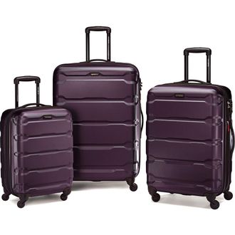 Samsonite Omni PC 3-Piece Set (20/24/28) Hardside Expandable Luggage with Spinner Wheels in Purple at Nordstrom