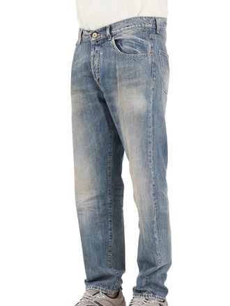 Yes London Blue Slim-Fit Denim Jeans