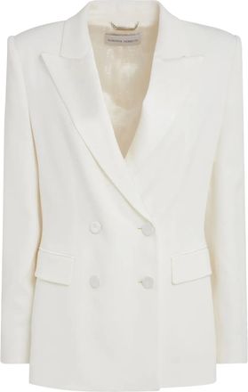 Alberta Ferretti Blazer doppiopetto - Bianco