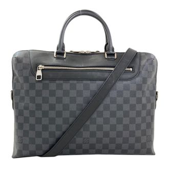 Louis Vuitton Damier Graphite Damier Canvas Briefcase (Pre-Owned)