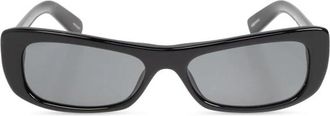 Jacquemus Capri Zonnebril - unisex - Zonnebrillen - Zwart - ONE Size - Accessoires