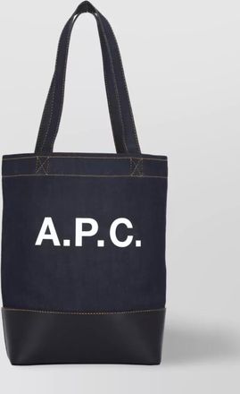 A.P.C. denim tote bag