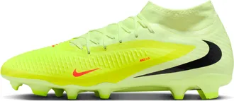 Nike Mens Phantom 6 High Academy Multi-Ground Soccer Cleats in Orange | HQ2278-800
