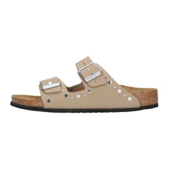 Birkenstock Dames, Schoenen, Beige, Maat: 33 EU Leer