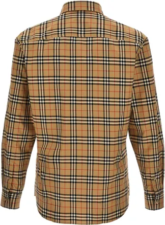 Burberry Simson Shirt - Camel