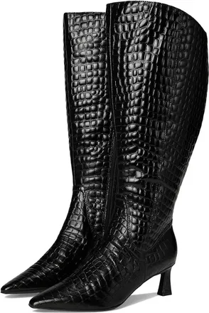 Naturalizer Womens Naturalizer Deesha I8394L7012 Boots Black Snip Toe Knee High HAWK3084