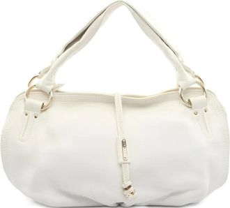 Celine 2000s Bittersweet leather tote bag - White