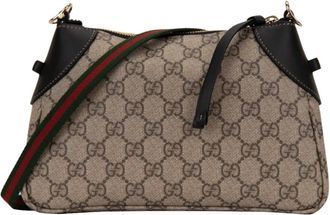 Gucci Cross Body Bags, female, Beige, Size: ONE SIZE Cross Body Bags