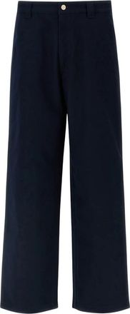 Gucci Broeken - Heren - Wijde Broeken - Blauw - L - Broeken
