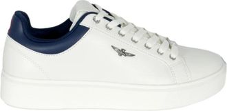 Aeronautica Sc 0307Uct 03591 Sneakers - Heren - Sneakers - Wit - 40 EU - Leer - Schoenen