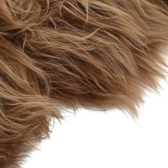 Berkfield Home Icelandic Sheepskin Chair Cover Brown 70x110 cm