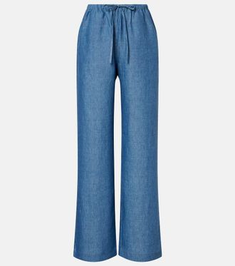 R&oacute;he R&oacute;he Linen wide-leg pants