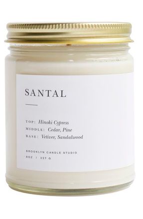 Brooklyn Candle Studio Jar Candle in Santal at Nordstrom