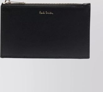Paul Smith men stripe pattern zip wallet