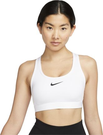 Nike (WMNS) Nike Swoosh Medium Support Sports Bra White DX6822-100