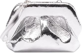 Themoir&egrave; Zilveren Faux Leren Crossbody Tas - Dames - Clutches - Grijs - ONE Size - Tassen
