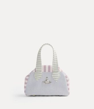 Vivienne Westwood Yasmine Small Archive Handbag Classic Oxford Shirt Multi