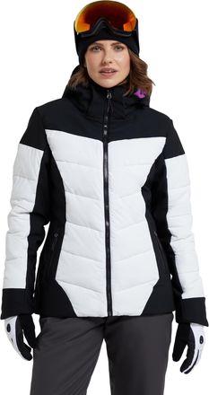 Mountain Warehouse Resort Womens Padded Ski Jacket - Snow Proof, IsoTherm, Breathable & Thermal Tested -30 °C Ladies Coat - Best for Winter, Skiing, Winter Sports Monoch