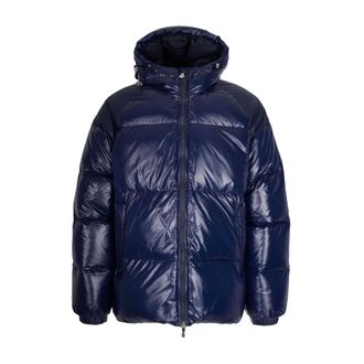 Pyrenex Down Jackets, male, Blue, M, Sten Down Jacket