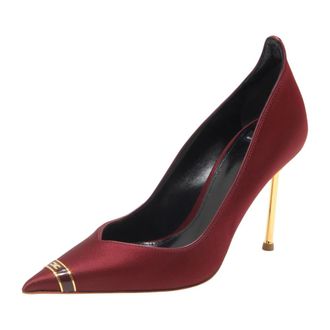 Elisabetta Franchi Pumps, female, Red, Size: 10 US Pumps with Sculpted Heel