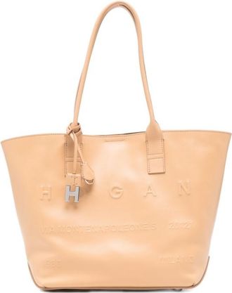 Hogan Small Leather Tote Bag
