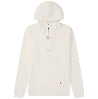 Amundsen & Scott Womens Comfy Cord Hood Long Sleeve Hoodie In White