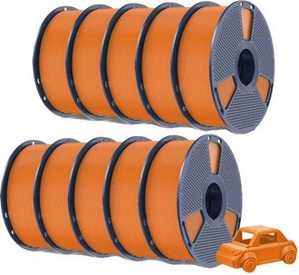 OEM Filamento Para Impresora 3d, Alta Resistencia, Dureza, Petg-naranja, 10 Rollos