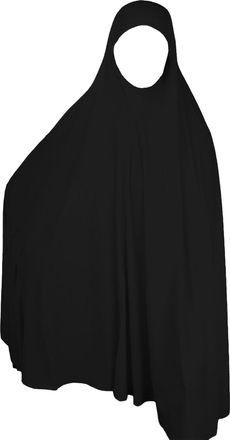 Generic Womens Islamic Long Khimar Hijab, Ladies Soft Muslim Ehram Ihram Overhead Pull-On Top Scarf Jilbab Abaya Burqa Prayer Dress For Home, Office, Madrassa