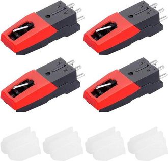 OEM Aguja Para Tocadiscos - 4 Agujas De Repuesto Para Tocadiscos