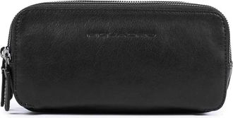 Piquadro Tassen, Heren, Zwart, ONE Size, Mens clutch with three dividers