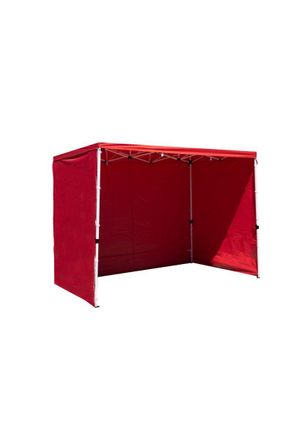 Regalos Miguel Regalos Miguel - Packs Laterales Carpas Plegables - Pack 3 Laterales Lisos Para Carpas 3x2 Master - Rojo