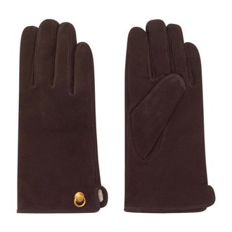 Gianni Chiarini Accessoires, unisex, Bruin, L, Leer, Handschoenen in zeemleer