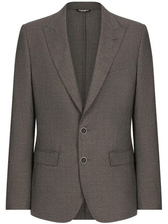 Dolce & Gabbana Blazer pesante - Grigio