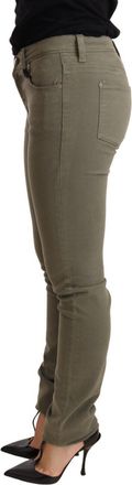 Ermanno Scervino Low Waist Skinny Slim Trouser Cotton Womens Jeans