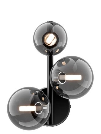 Maytoni Wandlampe Dallas Grey/Schwarz, 3-flammig